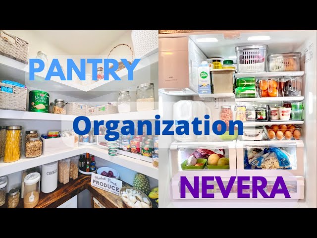 Como ORGANIZAR el Pantry y la Nevera