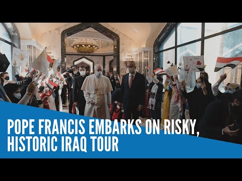 Pope Francis embarks on risky, historic Iraq tour