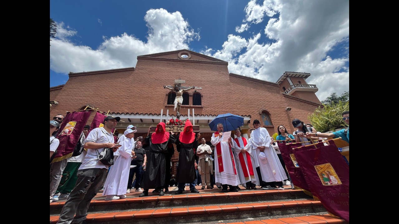 Santo Vía crucis Viernes Santo 2025 / Semana Santa Parroquia Jesús Caído Itagüí