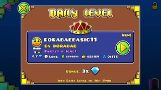 Dorabae Basic 11 . [ Daily Level ] . ( Geometry Dash )