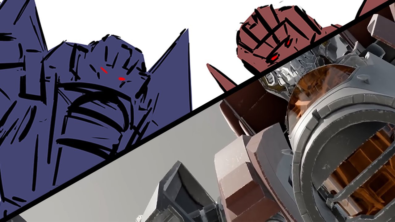 (STORYBOARD) - Starscream vs Trailbreaker | Transformers Arrival - Episode 2 (Behind the scenes)