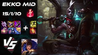 MID Ekko vs Garen - NA Challenger Patch 26.6