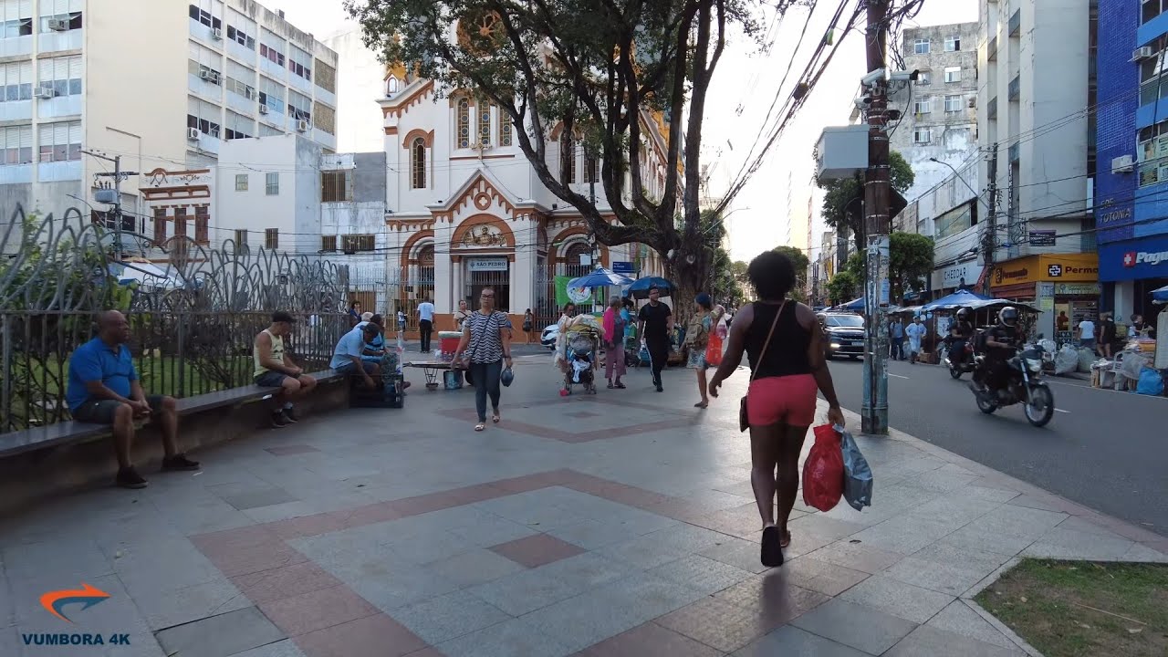 SALVADOR BAHIA - MOSTRANDO UM POUCO DO CENTRO DA CIDADE