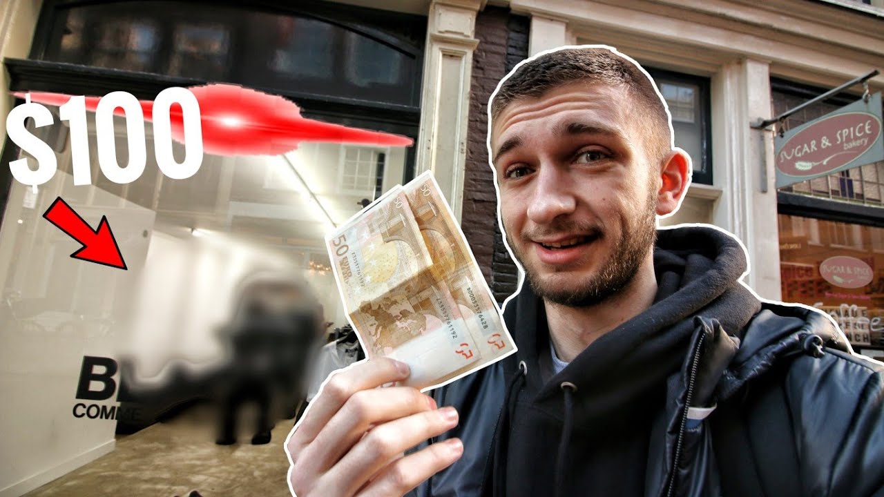 WHAT CAN $100 BUY YOU IN AMSTERDAM... THIS IS WHAT HAPPENED