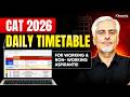 CAT 2026 Preparation Plan (May–Nov) | Daily Timetable + Mock Analysis Guide