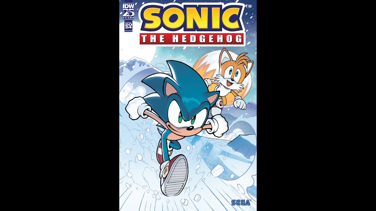Sonic the hedgehog idw 2024 annual - YouTube
