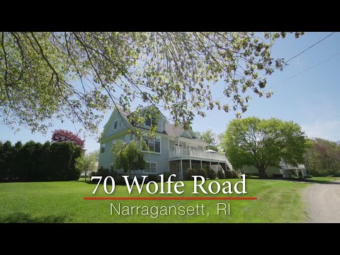 70 Wolfe Road, Narragansett, RI home video tour