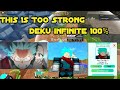 Roblox | All Star Tower Defense | Deku Infinite Showchase