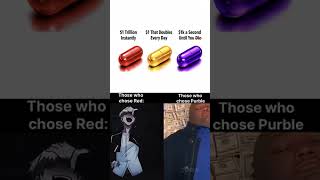 i would pick the purple pill😈😈