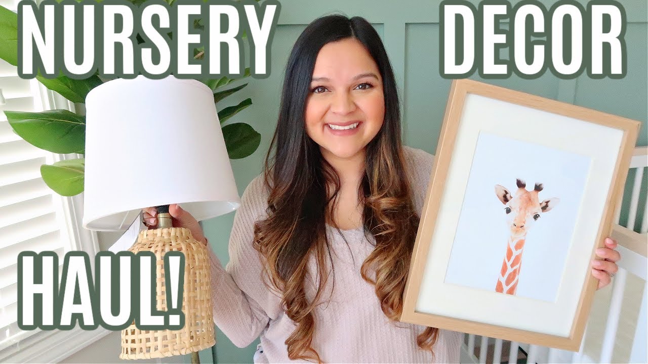 NURSERY HOME DECOR HAUL! BABY BOY NURSERY DECORATING IDEAS! HOBBY LOBBY