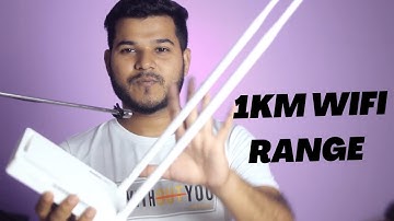 11dbi TOTO LINK N300RH  Long Range WiFi Router Bangla review