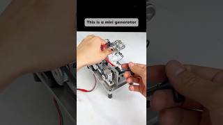 A mini engine that generates electricity.  #engine #engineering #model #harleydavidson #motor