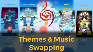 Rolling Sky E-Labyrinth, Castle in The Sky, Relics & Varying Christmas | Themes & Music Swapping