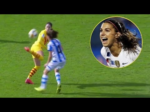 Women can have some crazy football skills