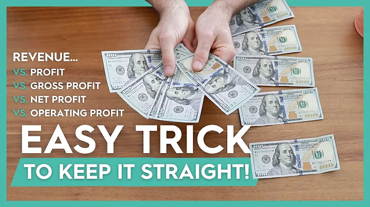 MONEY MINDSET 101: Revenue vs Profit (+ Gross Profit vs Net Profit vs Operating Profit?!)