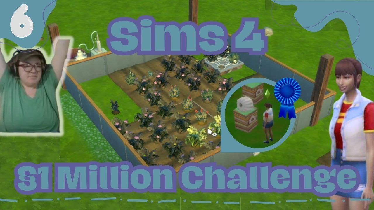Sims 4 - Day 6 of §1 Million Simoleons Challenge - YouTube