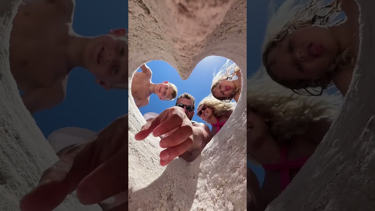 We had to try this trend! #hearttrend #sandhearttrend #heartsandtrend #annamariaisland #florida