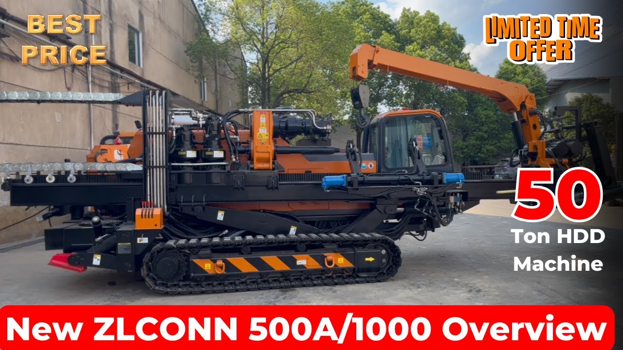 ZLCONN 500A/1000 Overview | 50 TON Horizontal Directional Drilling