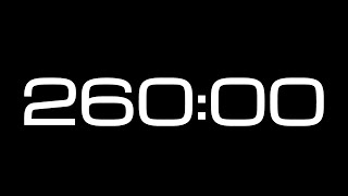 260 Minute Countdown Timer / NO SOUND