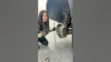 How to remove a Toyota Axle Nut…