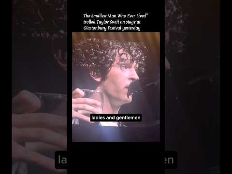 There S A Reason Why He S The Smallest Man Who Ever Lived Taylorswift Swifties Trendingshorts 