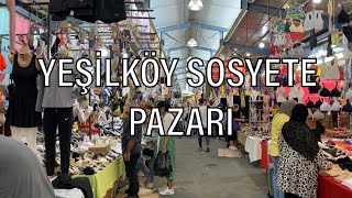 Yeşilköy Sosyete Pazarının Altını Üstüne Getirdik !!! #sosyetepazarı #pazaralışverişi #alışveriş by Burcu Baksı 6,254 views 1 year ago 21 minutes