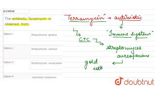 the  sntibiotic  Terramycin  is obtained  from