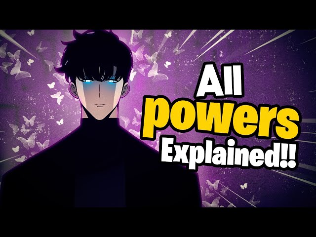 JINWOO All Powers and SYSTEM Explained - Solo Leveling Jinwoo Powers | Loginion class=