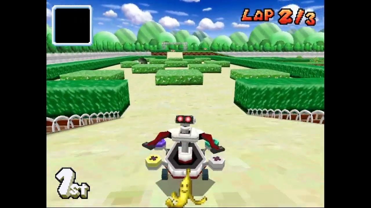 Rob Bls Mario Kart DS - Peach Gardens 150cc (Famicom R.O.B w/ ROB-BLS) - YouTube