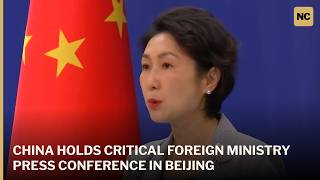 China Issues Fresh Diplomatic Response During Daily Foreign Ministry News Conference | AC1W