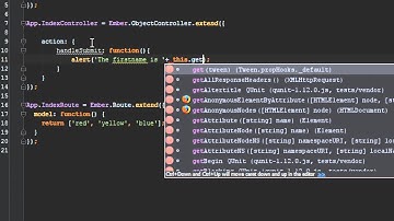 Mastering Ember Js - 22  Dealing with form events