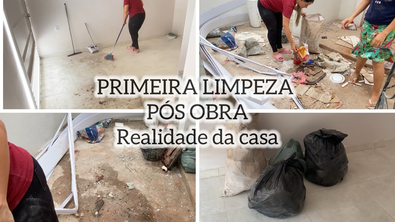 🔹 PRIMEIRA LIMPEZA DA CASA NOVA 🧹✨ | Tirando Lixo, Poeira e Muita Bagunça!