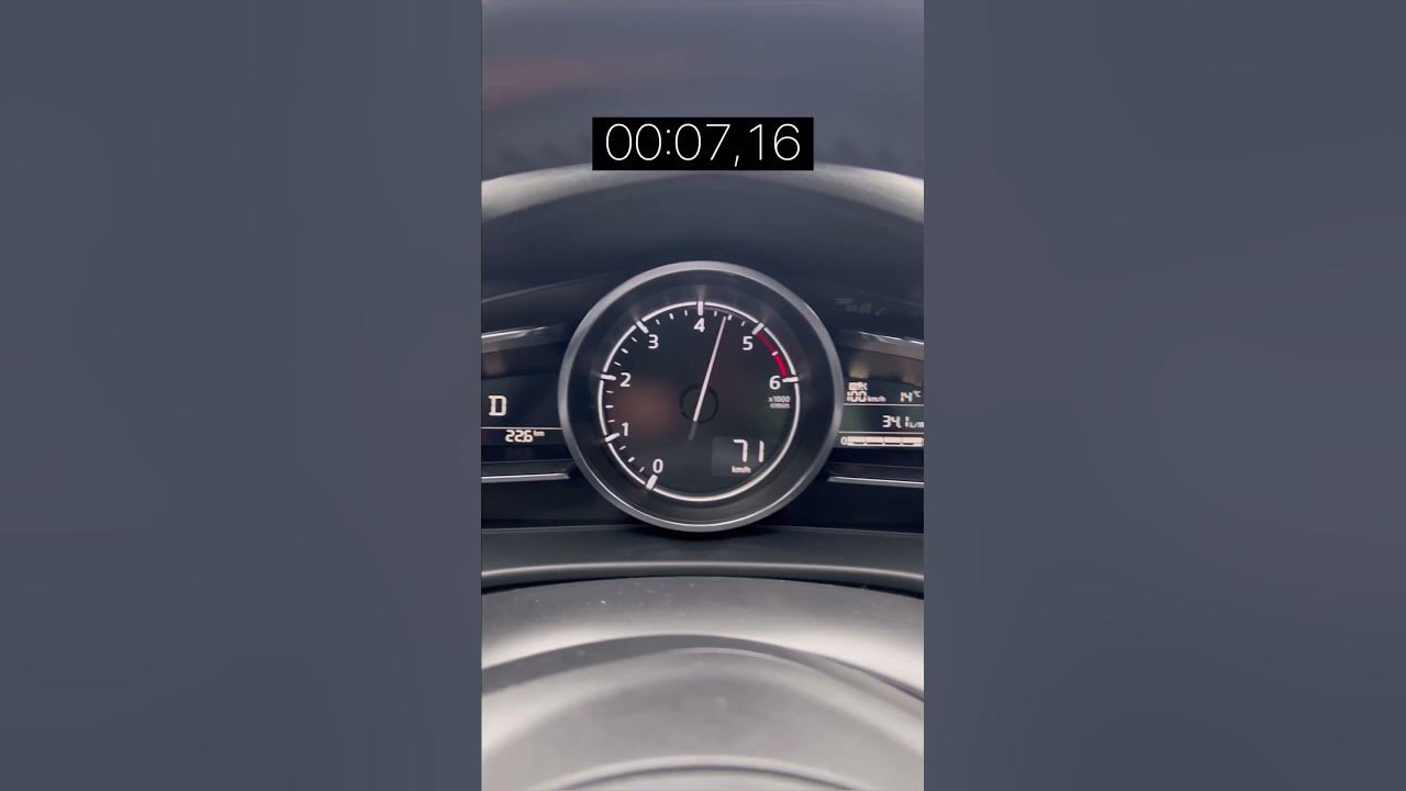 Mazda 3 0-100 Hızlanma - YouTube