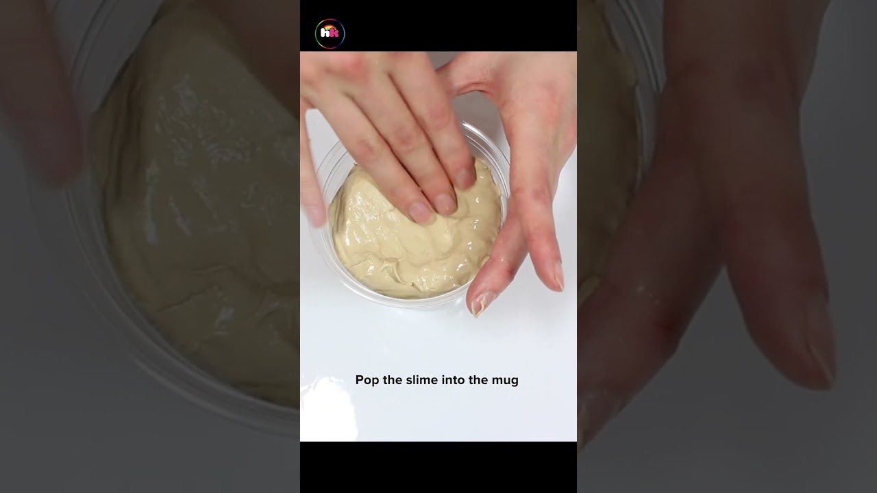 Make Starbucks Coffee Slime At Home🍵 | DIY Fun for Kids  