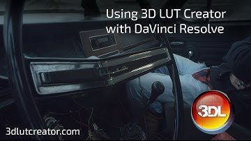 Using 3D LUT Creator with Davinci Resolve & Red Camera Footage
