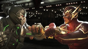 Injustice 2 : Bane Vs Flash - All Intro/Outros, Clash Dialogues, Super Moves