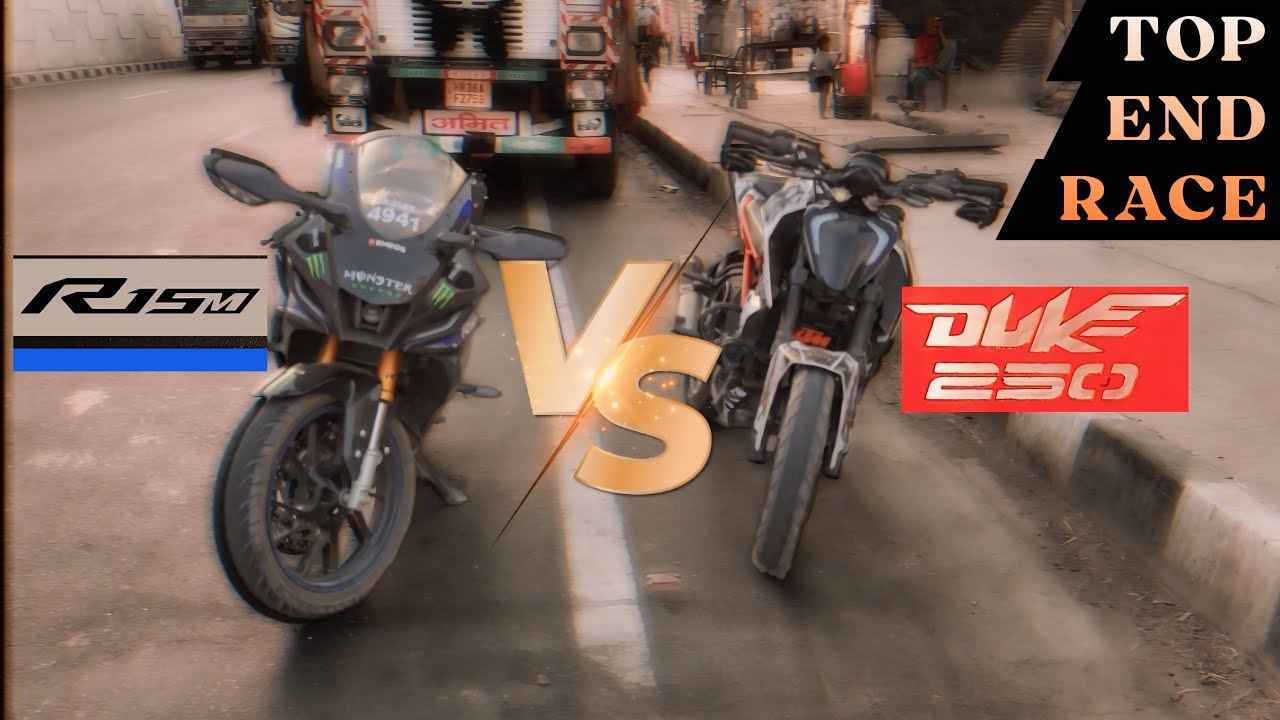 2016 Duke 250 vs 2024 R15m| R15 can beat duke250? - YouTube