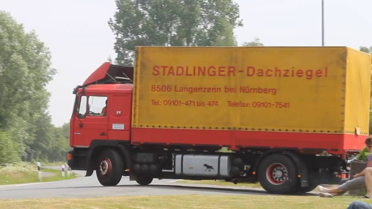 MAN F90 Unterflur beim LKW Oldtimertreffen 2016 in Lohne