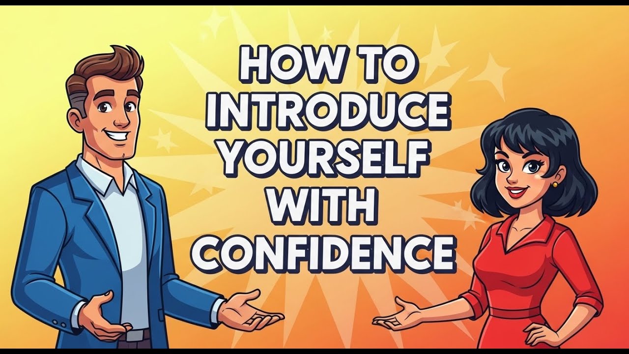 Learn How to Introduce Yourself with Confidence Easy English Podcast ...