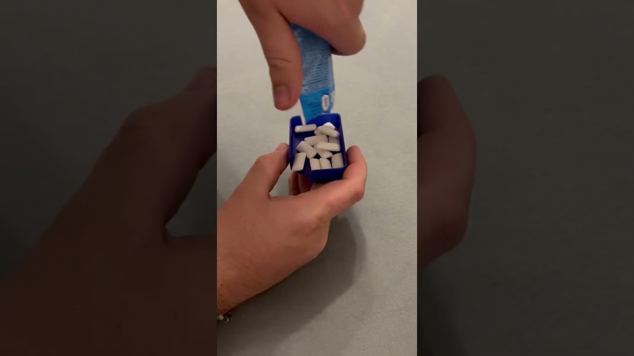 Chewing gum box