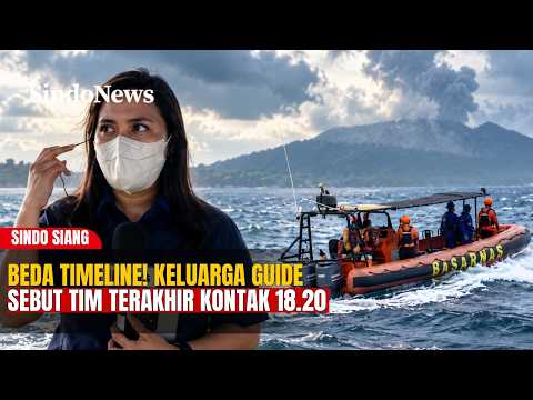 Keluarga Jurnalis Tiba di Pesisir, Guide Kapal Sebut Kontak Terakhir 18.20 | Sindo Siang | 09/09