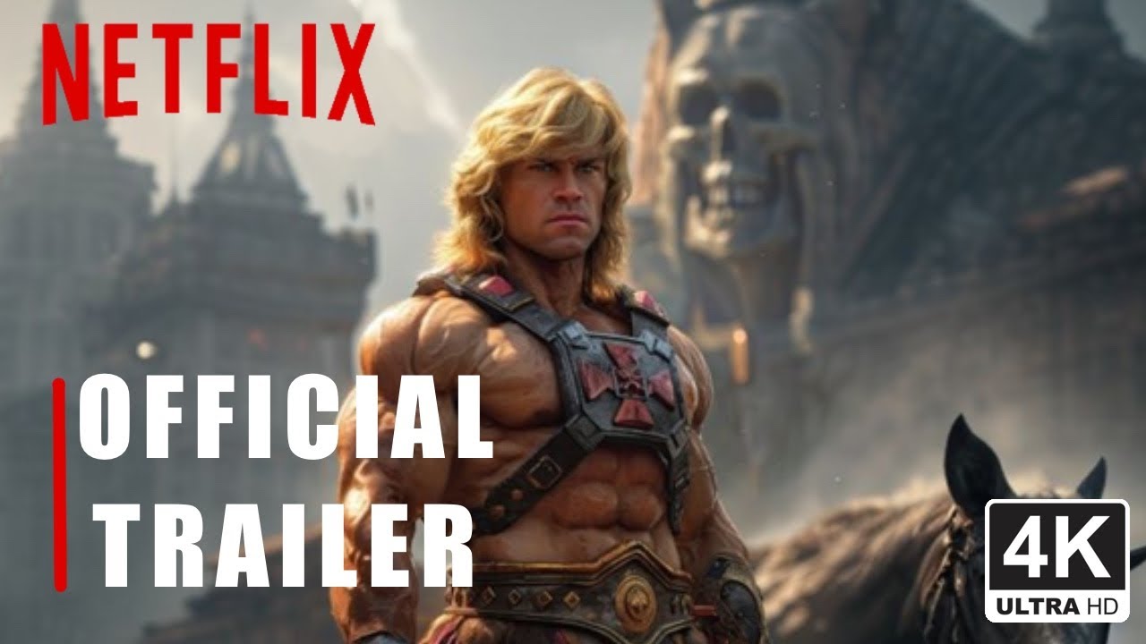 HE MAN MASTERS OF THE UNIVERSE 2025 4K TEASER TRAILER heman he-man-masters-of-the-universe-2025-4k-teaser-trailer-heman