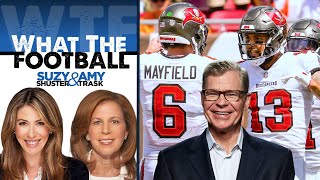 Dan Patrick Talks NFC South \& Re-Seeding NFL Playoffs | What the Football w Suzy Shuster \& Amy Trask