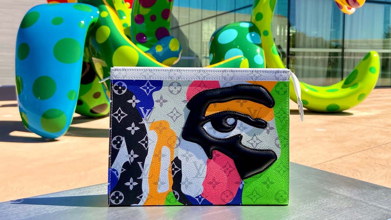 ☆the dilettante☆ディレッタント☆DRAWING POCHETTE Louis Vuitton x Colm Dillane Pochette Voyage Review - YouTube