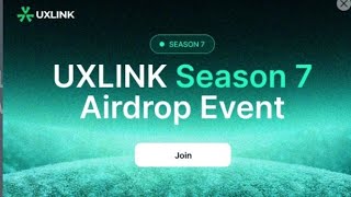 UXLINK Season 7 Airdrop || Getting Free UXLINK Debit FujiCard & Earn by Staking $UXLINK  