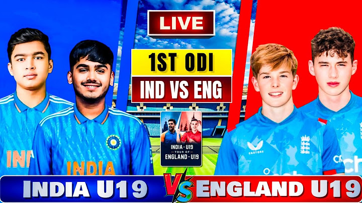 🛑 Live Ind U-19 vs Eng U-19 1st Odi Match 🛑 India U-19 vs England U-19 Live Scores & Commentary