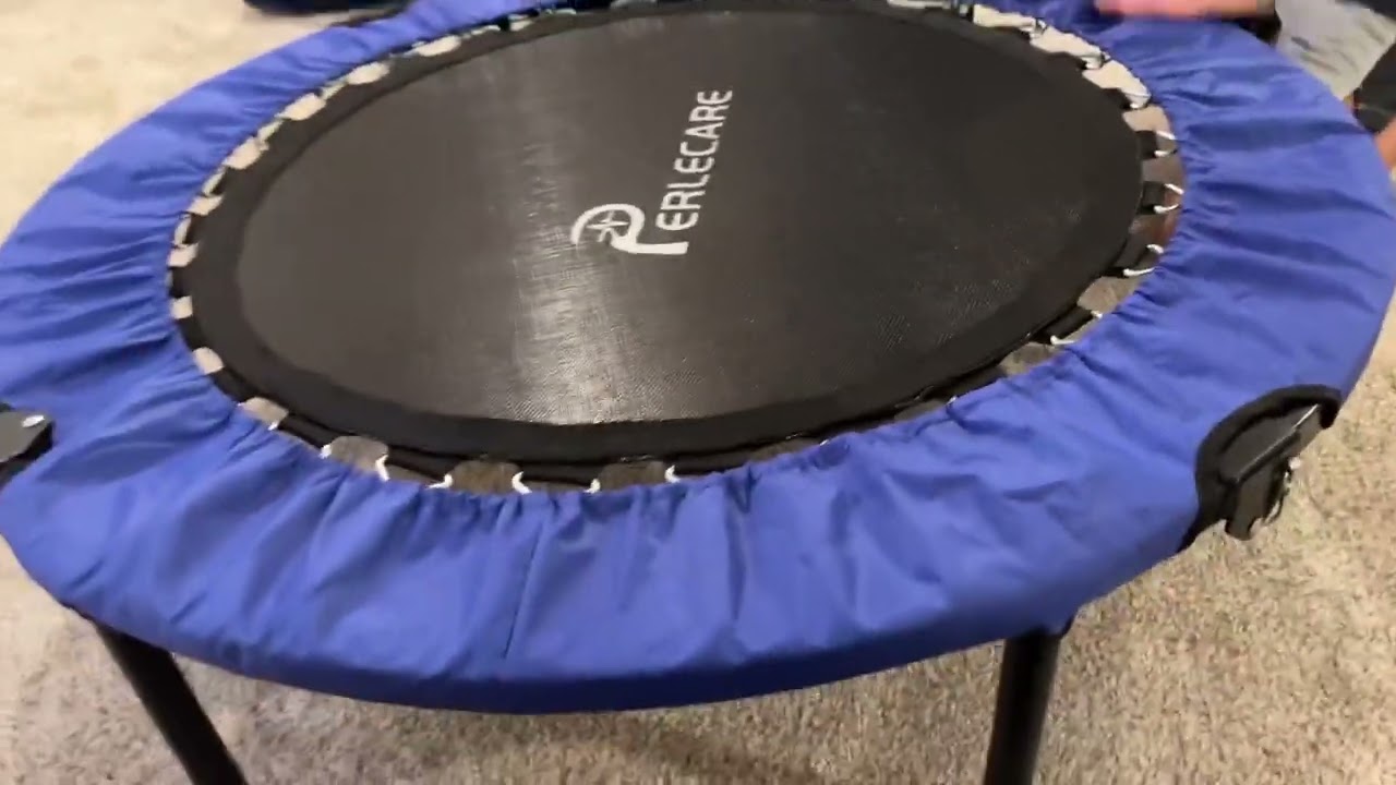 BCAN 36 38 Mini Trampoline Rebounder, Small Exercise Fitness Trampoline Review