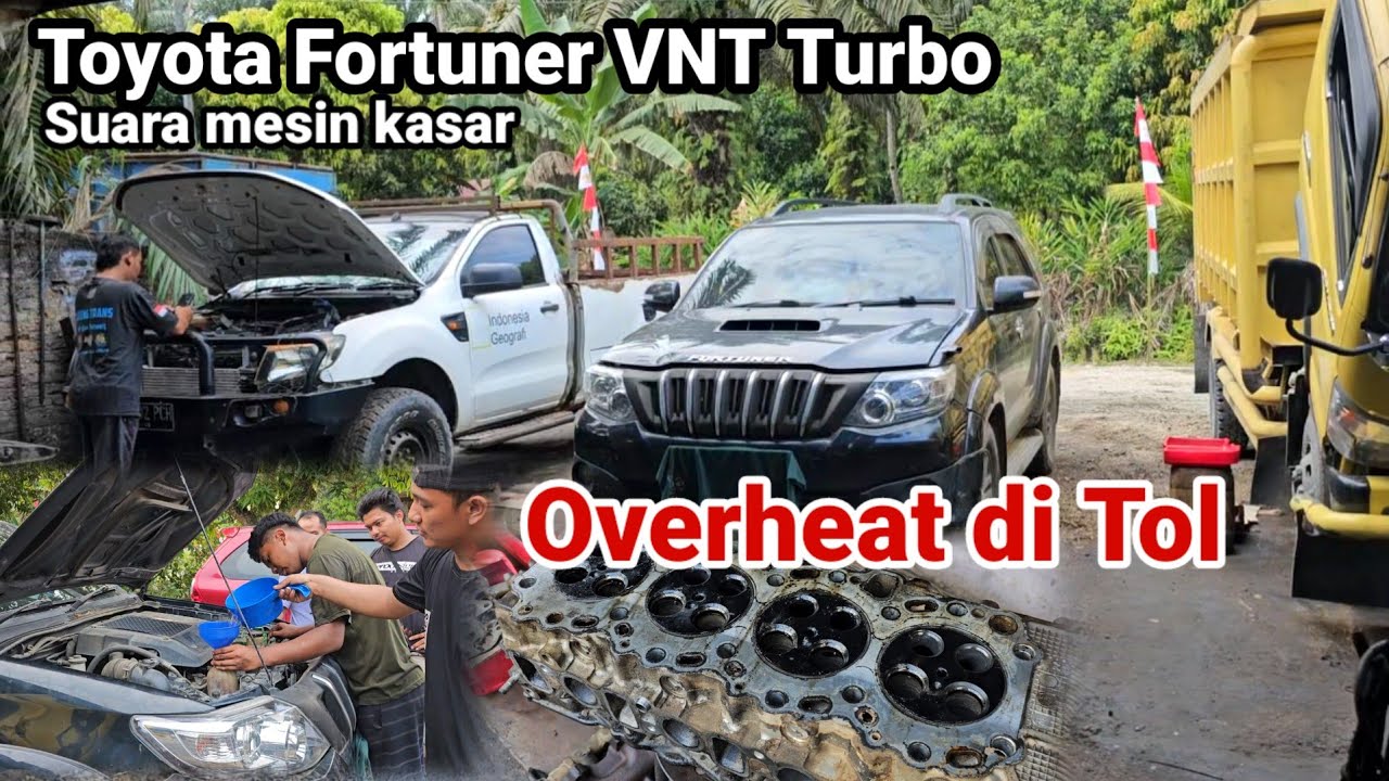 Overheat saat perjalanan bersama keluarga di jalan tol |Toyota Fortuner VNT Turbo