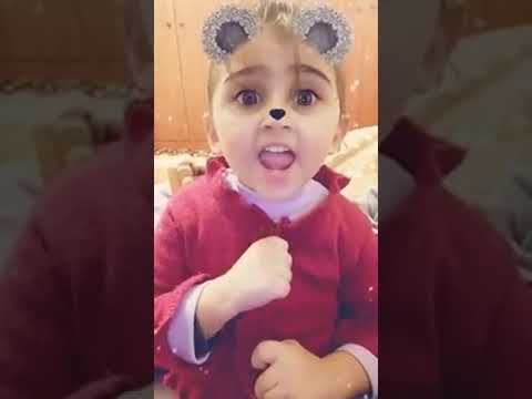 لو معك بنت زاي ده يبق ربنا كرمك شوف بتقول اي روعه وربنا اجمل احساس