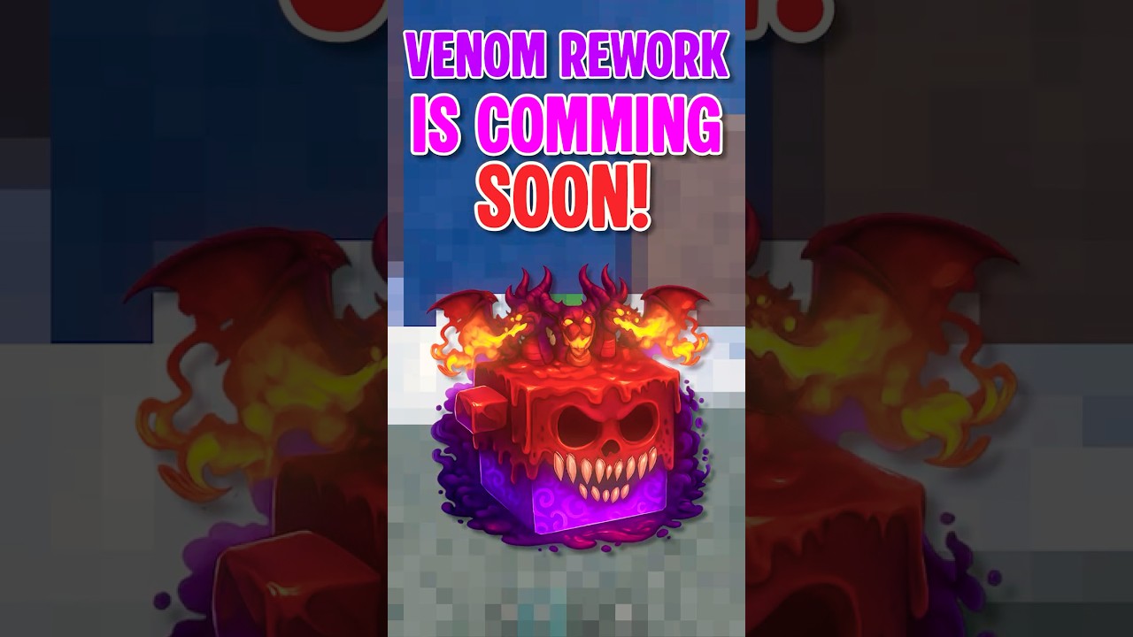 Venom Rework is FINALLY Here in Blox Fruits #bloxfruits #roblox #update